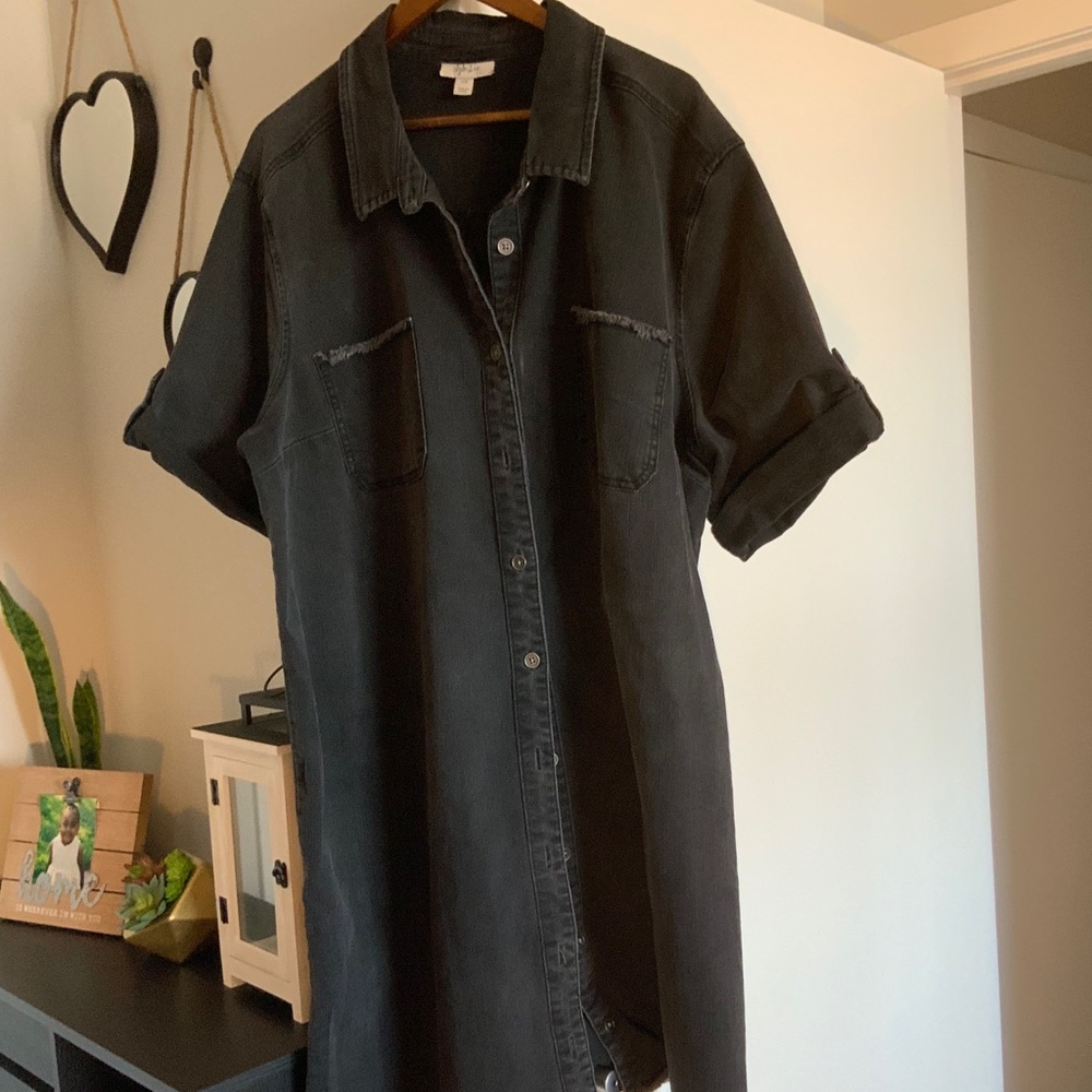 Black Jean Dress